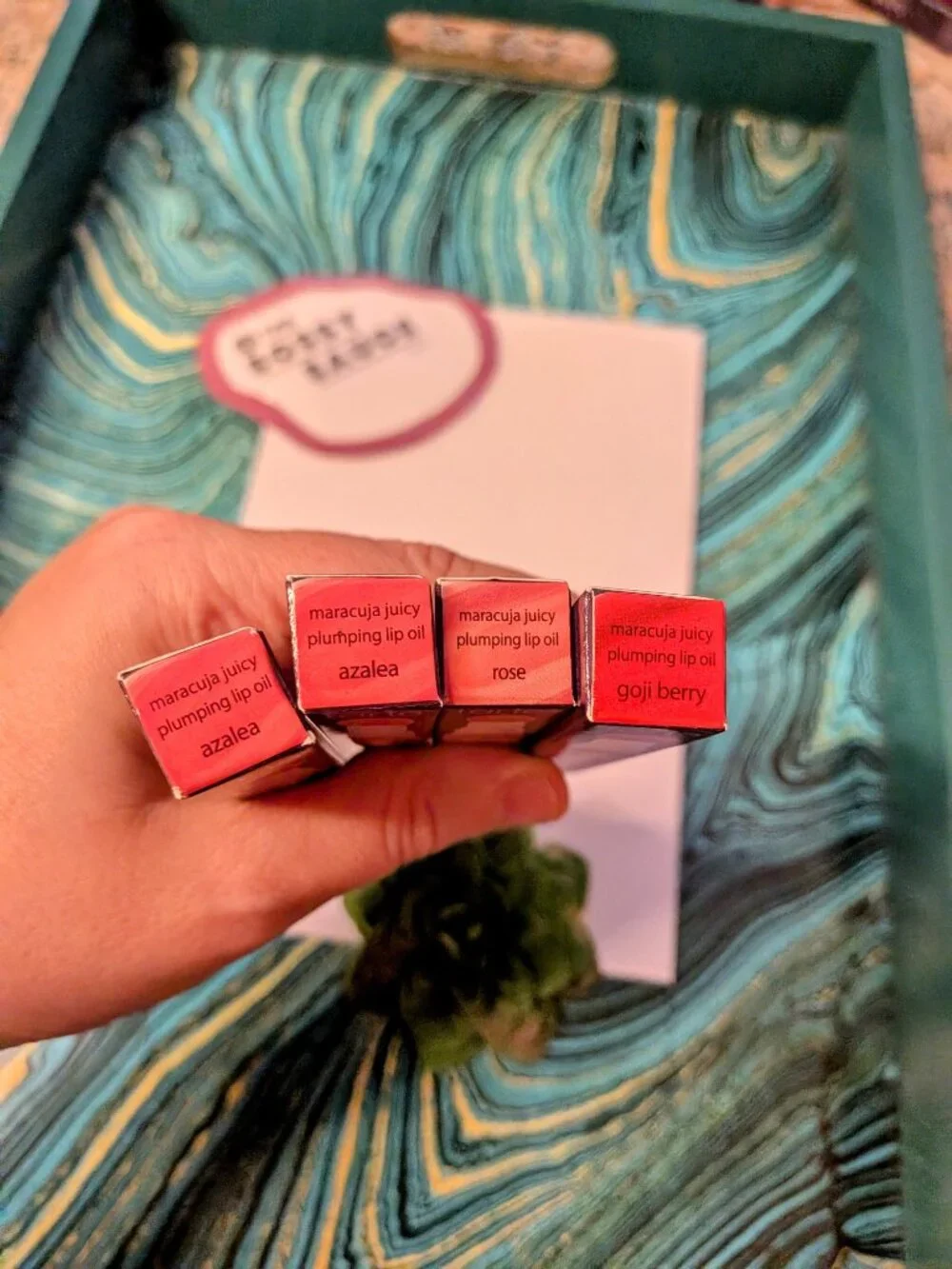 🌸 Tarte Maracuja Juicy Plumping Lip Oil in Azalea, Rose, and Goji Berry NIB